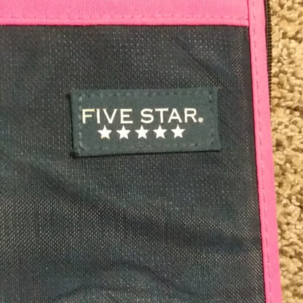 Pink five star binder - Picture 7 of 7